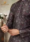 Outluk Vol 141 Silk Digital Printed Kurta And Pajama Mens Wear Manufacturers 141001 To 141008